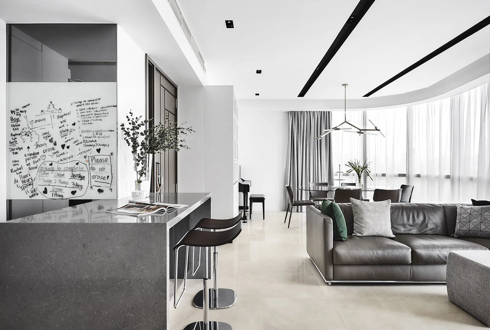 Madison Residence — Apartments interior design by Collective Designs, Singapore